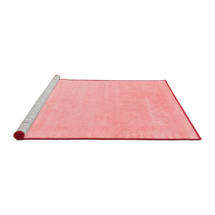 Modern Red Washable Rugs