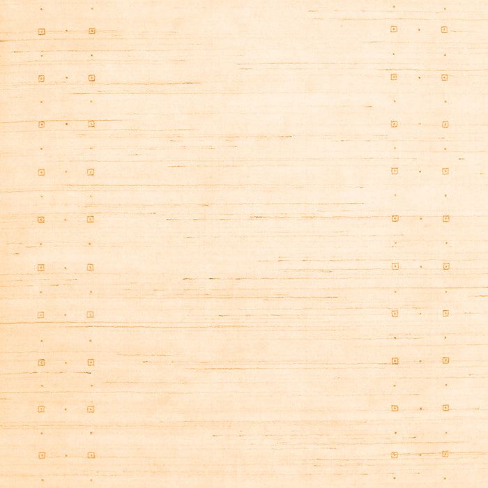 Serging Thickness of Machine Washable Solid Orange Modern Area Rugs, wshcon2481org