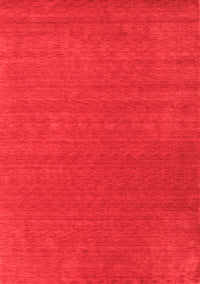 Abstract Red Contemporary Rug, con2482red