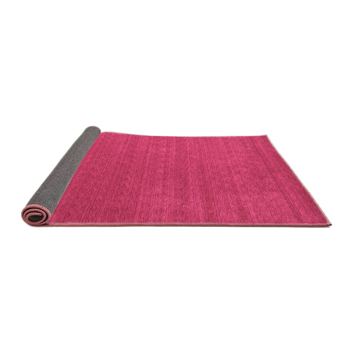 Sideview of Abstract Purple Contemporary Rug, con2482pur