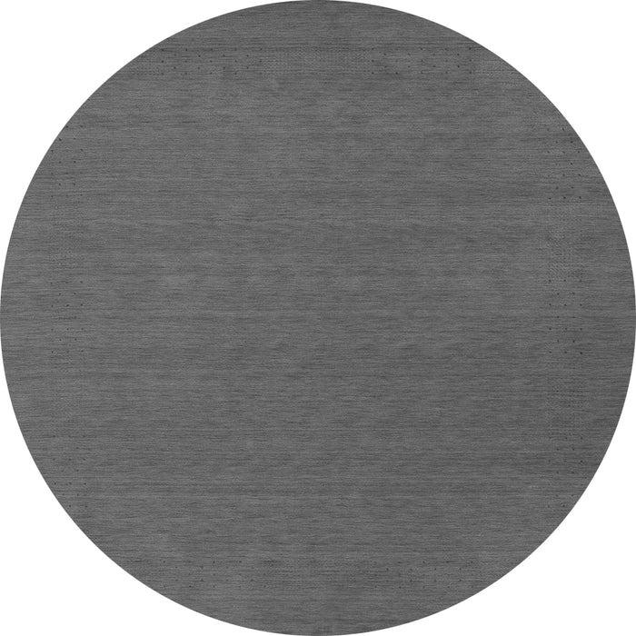 Square Abstract Gray Contemporary Rug, con2482gry