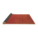 Sideview of Abstract Brown Contemporary Rug, con2482brn