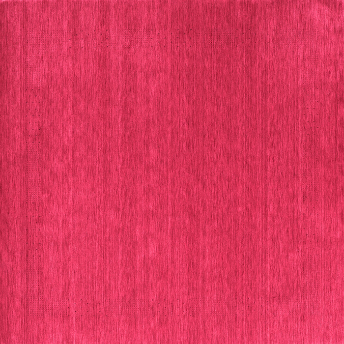 Square Machine Washable Abstract Pink Contemporary Rug, wshcon2482pnk