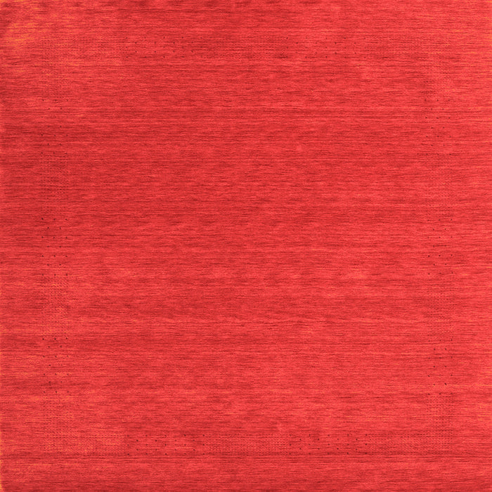 Serging Thickness of Abstract Orange Contemporary Rug, con2482org