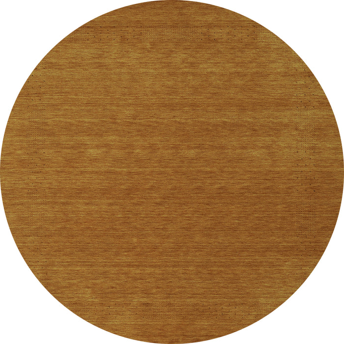 Round Abstract Light Blue Contemporary Rug, con2482lblu