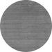 Square Abstract Gray Contemporary Rug, con2483gry