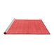 Contemporary Red Washable Rugs