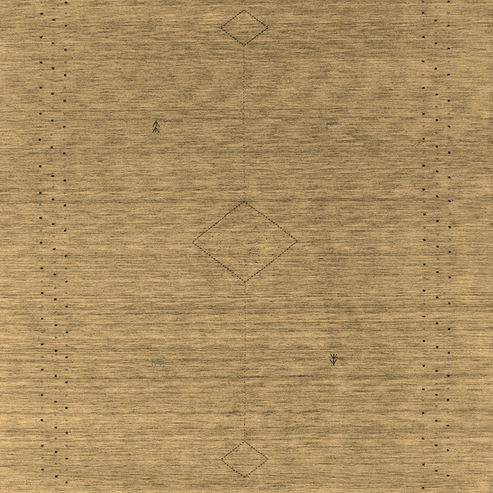 Machine Washable Abstract Brown Contemporary Rug, wshcon2484brn