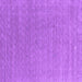 Square Abstract Purple Contemporary Rug, con2484pur