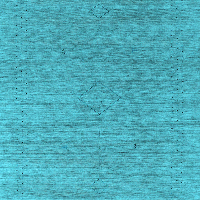 Machine Washable Abstract Light Blue Contemporary Rug, wshcon2484lblu