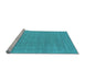 Sideview of Machine Washable Abstract Light Blue Contemporary Rug, wshcon2484lblu