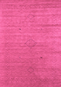 Abstract Purple Contemporary Rug, con2485pur