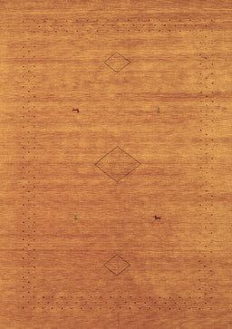 Abstract Brown Contemporary Rug, con2485brn