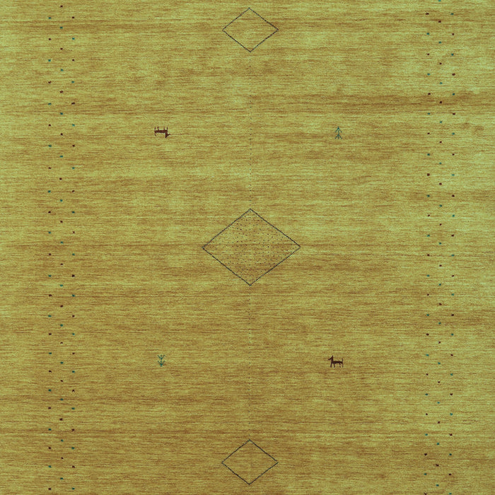 Abstract Light Blue Contemporary Rug, con2485lblu