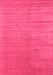 Machine Washable Abstract Pink Contemporary Rug, wshcon2485pnk