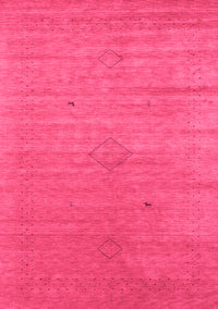 Abstract Pink Contemporary Rug, con2485pnk