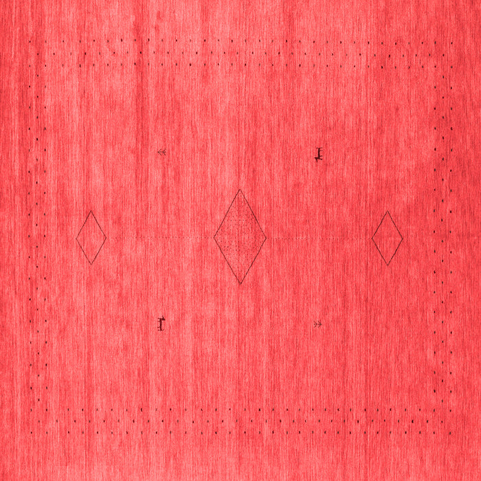 Abstract Red Contemporary Rug, con2485red