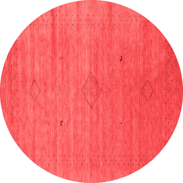 Abstract Red Contemporary Rug, con2485red