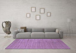 Machine Washable Abstract Blue Contemporary Rug in a Living Room, wshcon2485blu