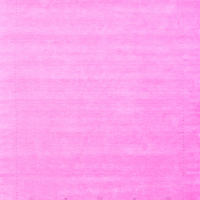 Machine Washable Solid Pink Modern Rug, wshcon2486pnk