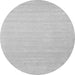 Machine Washable Solid Gray Modern Rug, wshcon2486gry