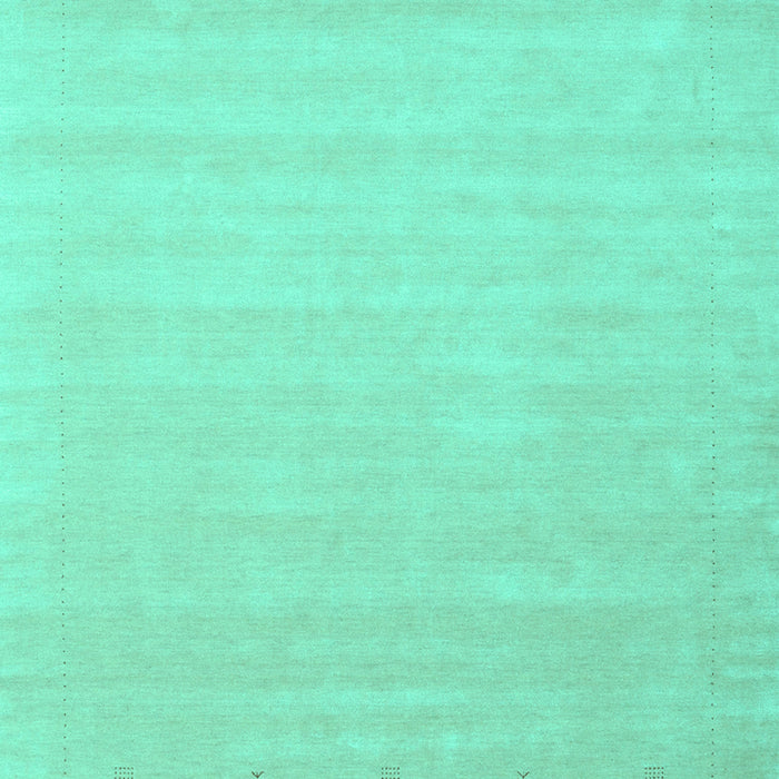 Machine Washable Solid Turquoise Modern Area Rugs, wshcon2486turq