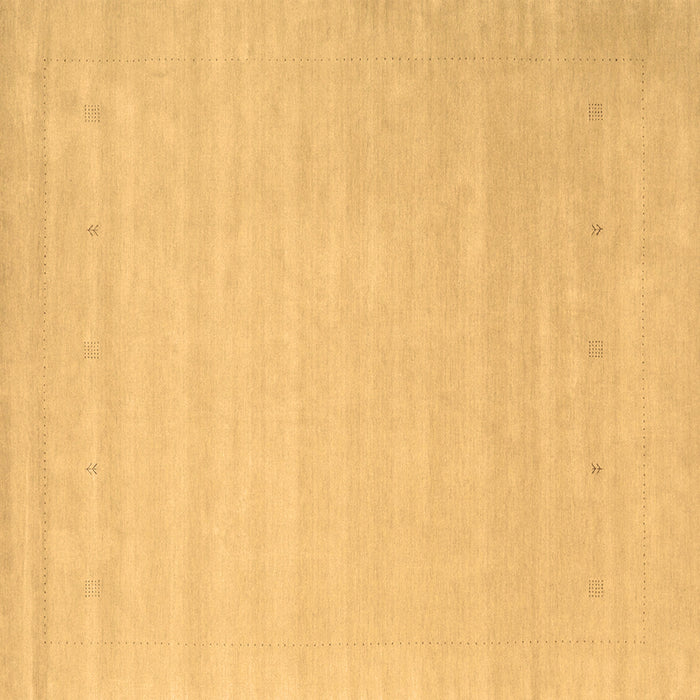 Square Machine Washable Solid Brown Modern Rug, wshcon2486brn