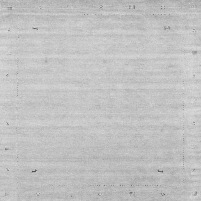 Serging Thickness of Solid Gray Modern Rug, con2487gry