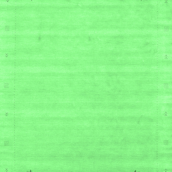 Machine Washable Solid Emerald Green Modern Area Rugs, wshcon2487emgrn