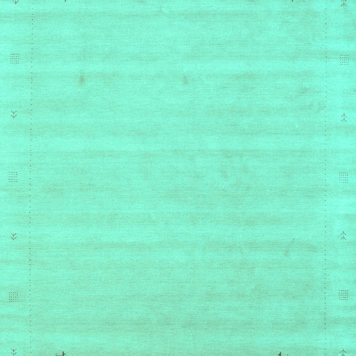 Machine Washable Solid Turquoise Modern Area Rugs, wshcon2487turq