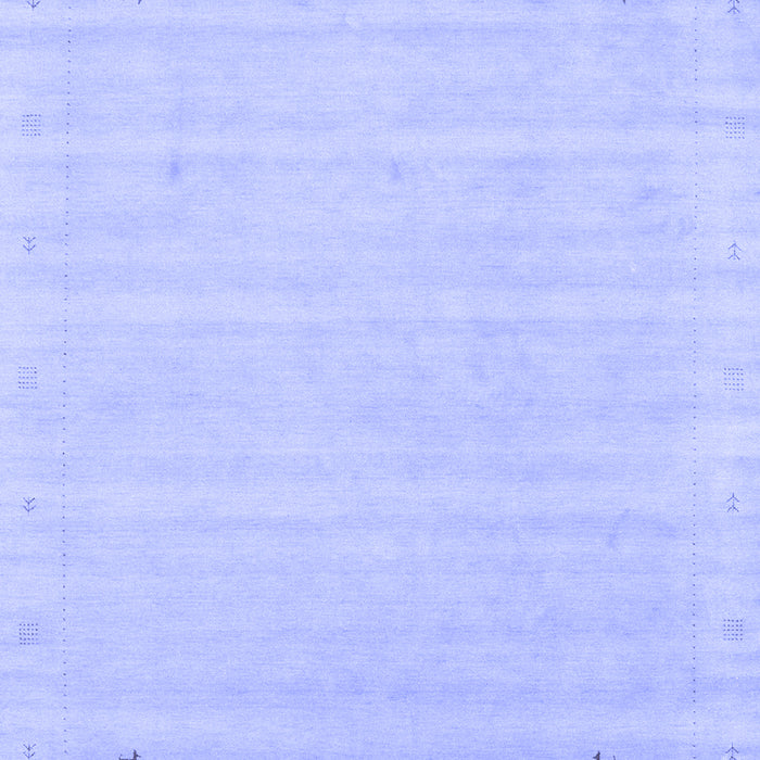 Machine Washable Solid Blue Modern Rug, wshcon2487blu