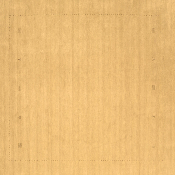 Square Machine Washable Solid Brown Modern Rug, wshcon2488brn