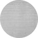 Machine Washable Solid Gray Modern Rug, wshcon2488gry