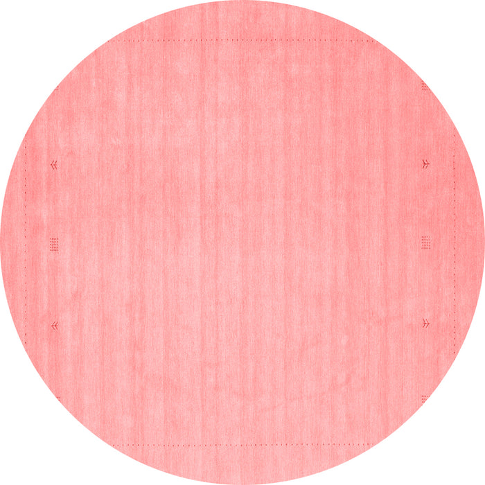 Machine Washable Solid Red Modern Rug, wshcon2488red