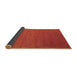 Sideview of Abstract Brown Contemporary Rug, con2489brn