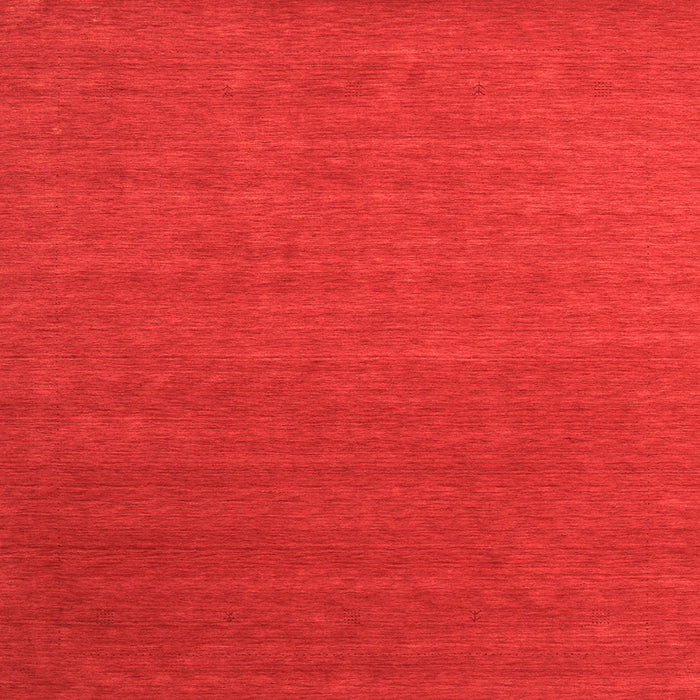 Round Machine Washable Abstract Orange Contemporary Area Rugs, wshcon2489org