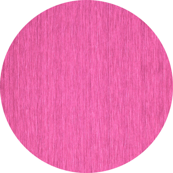 Round Abstract Purple Contemporary Rug, con248pur