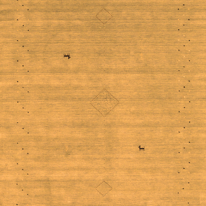 Serging Thickness of Machine Washable Abstract Orange Contemporary Area Rugs, wshcon2490org