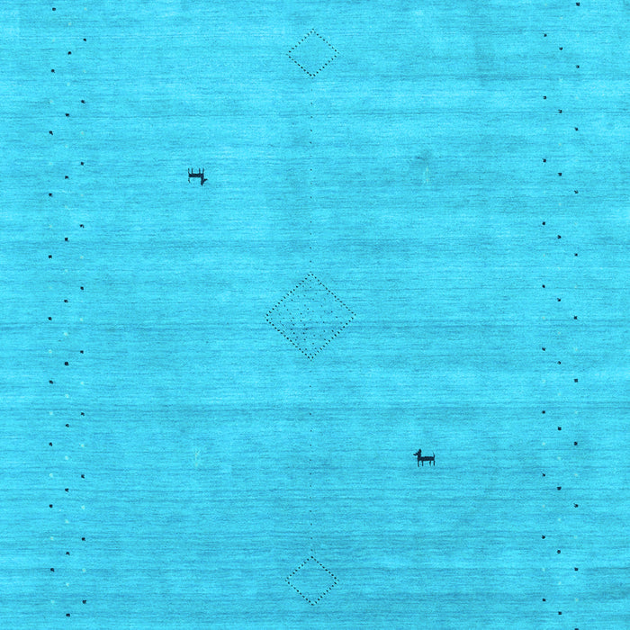 Machine Washable Abstract Light Blue Contemporary Rug, wshcon2490lblu