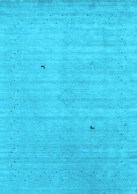 Abstract Light Blue Contemporary Rug, con2490lblu