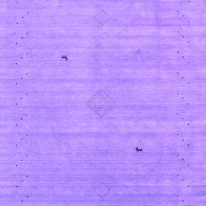 Abstract Purple Contemporary Rug, con2490pur