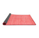 Abstract Red Contemporary Area Rugs