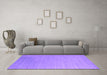 Machine Washable Abstract Purple Contemporary Area Rugs in a Living Room, wshcon2491pur