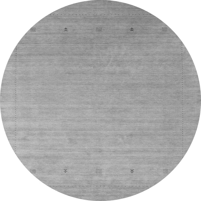 Machine Washable Abstract Gray Contemporary Rug, wshcon2491gry