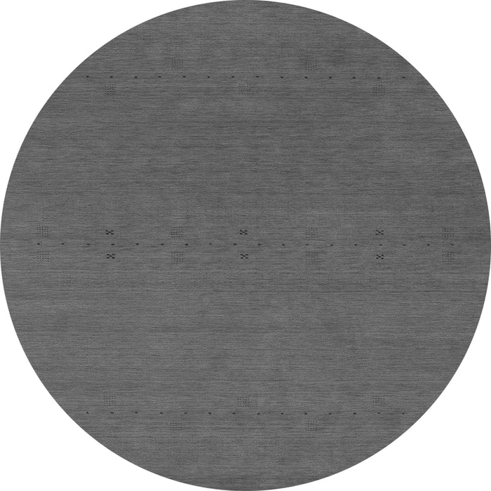 Square Abstract Gray Contemporary Rug, con2492gry