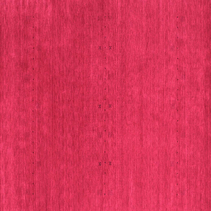 Square Machine Washable Abstract Pink Contemporary Rug, wshcon2492pnk