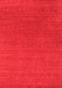 Abstract Red Contemporary Rug, con2492red