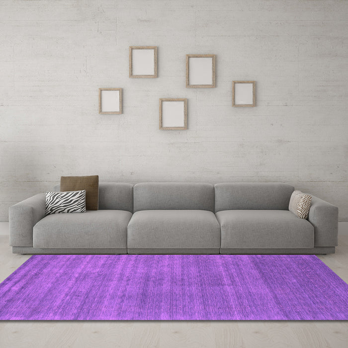 Machine Washable Abstract Pink Contemporary Rug in a Living Room, wshcon2493pnk