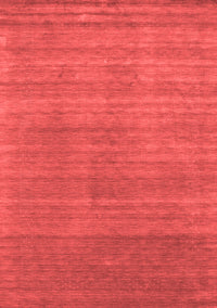 Abstract Red Contemporary Rug, con2493red