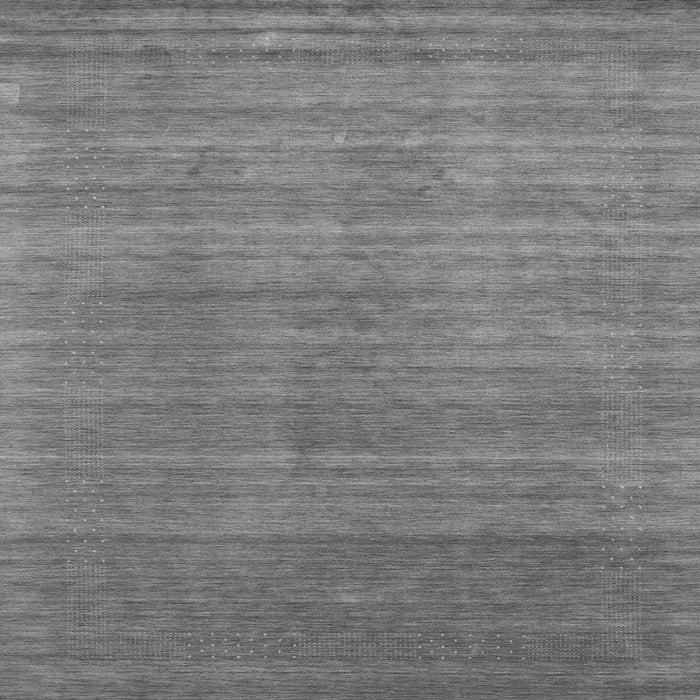 Round Machine Washable Abstract Gray Contemporary Rug, wshcon2493gry